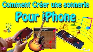 TUTO  Comment faire une sonnerie pour iphone avec GarageBand [upl. by Luca]