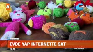 Evde yap internette sat  atv Gün Ortası Bülteni [upl. by Lucic607]