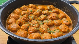 ALBÓNDIGAS en Salsa Española 😋 MUY JUGOSAS  GUILLE RODRIGUEZ [upl. by Gloriane]