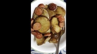 The Best Southern Potatoes and Sausage recipe [upl. by Aihsena]