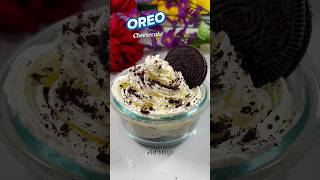 1Minute Oreo cheesecake🤩✨ shortsfeed shorts viral [upl. by Appilihp710]