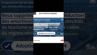 ‼️🚨Coup de Massue sur la Location courte Durée immobilier fiscalite locationcourteduree airbnb [upl. by Hatch]