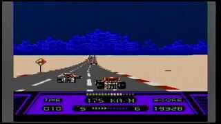 Rad Racer NES 1987  Final Track and Ending [upl. by Azral]