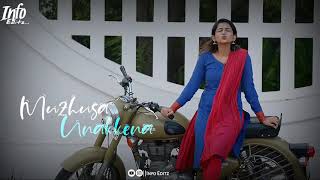 Muzhusa unakena na valura song  kadhal ondru kanden  album song whatsapp status [upl. by Aicirtal]