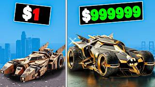 1 to 1000000 Batmobile in GTA 5 [upl. by Fabyola997]