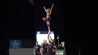 Best Cheer Stunt Ever cheer cheerleading navarro stunt sonyalpha slowmotion [upl. by Navi294]