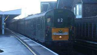 Hastings DEMU 1001 At Tonbridge 051209 [upl. by Manoff]