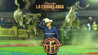 Hijos del Pequeño Gran Guerrero  LA CANDELARIA en Ahuatempan Puebla 2024  Jaripeo Completo [upl. by Nywde]