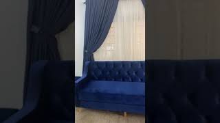 Blue sofa and chair designs modern and perfect for decoration [upl. by Eiramanel]