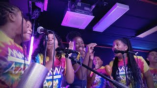 Lupita Nyongo Surprises Youth Band Music With A Message [upl. by Andromeda919]