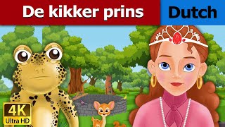 De kikker prins  Frog Prince in Dutch  4K UHD  Dutch Fairy Tales [upl. by Alicea]