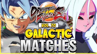 DBFZ 💥 GALACTIC MATCHES Vol 70 💥 Dragon Ball FighterZ  UncleBardock  lordoyamchaDB [upl. by Ecirp]