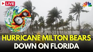 Milton Hurricane LIVE Cam Hurricane Milton To Make Landfall In Florida Tonight  US News  N18G [upl. by Nomal62]