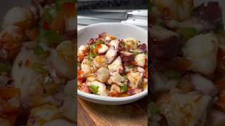 Salpicón de mariscos para navidad 🦐🐙🎄 ¿Os animáis a probar youtubeshorts receta [upl. by Harvard804]