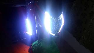 COMO ISTALAR LUCES LED EN UNA MOTO [upl. by Esdnyl]