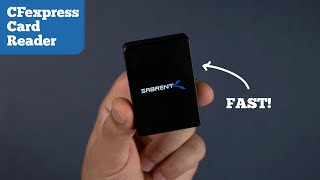 FAST AND SMALL SABRENT CFexpress B Card Reader Showcase [upl. by Aziar]