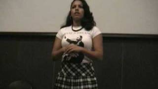 April Hernandez Castillo at Harvard University 2008 [upl. by Vtarj992]