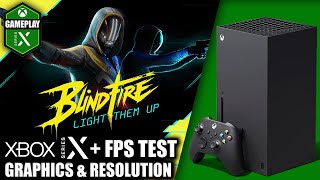 Blindfire  Xbox Series X Gameplay  FPS Test [upl. by Nemzaj]