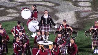 Riverview High School Kiltie Band Half Time Show 11102017 [upl. by Adnoyek]