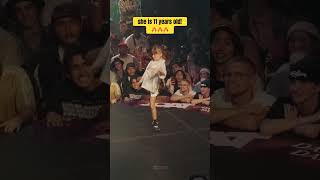 Adeline 11 years old popping off 🤯🤯🤯 hiphop dance popping [upl. by Aleb890]