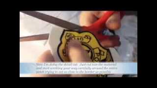 How to make your own embroidered patches  cheap and easy DIY badges [upl. by Meadows611]