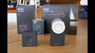 Nuki smart lock installation test et retour d’expérience [upl. by Chessa789]