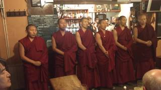 Gyuto Monks give an impromptu Performance at the Kings House Glencoe [upl. by Andy]