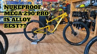 2023 NUKEPROOF MEGA 290 PRO ALLOY  TURMERIC 🔥 [upl. by Eilahs367]