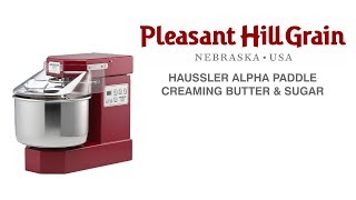 Haussler Alpha Creaming Butter amp Sugar [upl. by Salakcin]