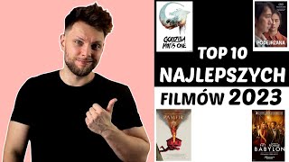 Top 10 NAJLEPSZYCH filmów roku 2023 [upl. by Sileray]