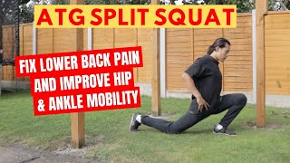 How To ATG Split Squat In Depth Tutorial 5 Variations Covered [upl. by Stanly]