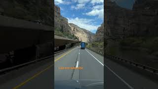 Driving Through Gypsum MountainColorado [upl. by Aurelia]