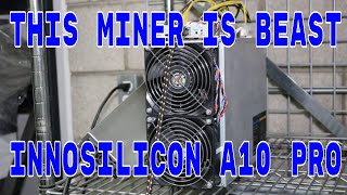 INNOSILICON A10 PRO Ethereum Miner Unboxing and Setup Crypto [upl. by Wylen]