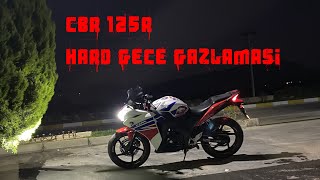 CBR 125R GECE GAZLAMASI  BODRUMBOĞAZİÇİMİLAS [upl. by Hadik]