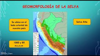 GEOMORFOLOGÍA DE LA SELVA [upl. by Chen478]