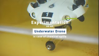 Experimentation on an underwater drone [upl. by Alikee]