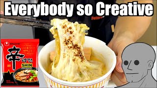 5 Viral Shin Ramen Recipes [upl. by Pudens]