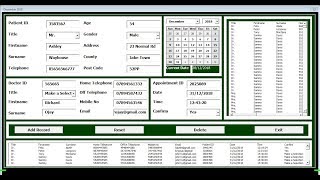 How to Create Hospital Management Systems with VBA in Excel  Full Tutorial [upl. by Asirrac563]