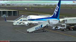 GSX Ground Services for FSX [upl. by Bomke]