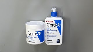 Best Moisturizer Cerave Moisturizer Vs Cerave Moisturizing Cream Review  Dermatologist Recommended [upl. by Yeslah]