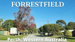 Driving in Perth  FORRESTFIELD WESTERN AUSTRALIA [upl. by Lavona]