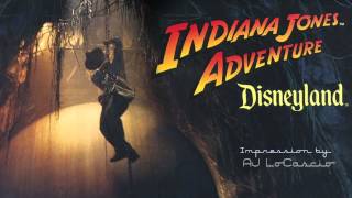 Harrison Ford Impression Indiana Jones Ride Tribute [upl. by Ettigdirb]