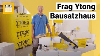 Frag Ytong Bausatzhaus Welche Werkzeuge werden für die Verarbeitung von Ytong Porenbeton benötigt [upl. by Dumm]