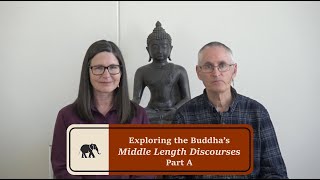 Exploring the Buddha’s Middle Length Discourses with Gil Fronsdal amp Diana Clark [upl. by Anatlus503]