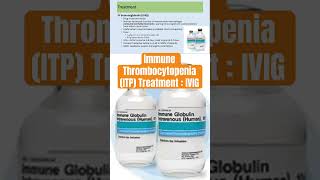 Immune Thrombocytopenia ITP Treatment  IV Immunoglobulin IVIG itp immunethrombocytopenia [upl. by Ahseital]