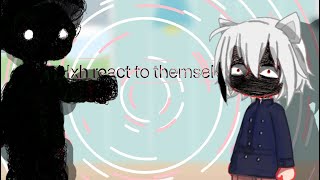 Hxh react to themselvesREAD DESChunterxhuntergachaclub [upl. by Ynohtnaed]