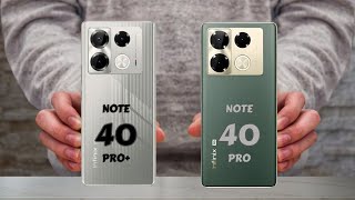 INFINIX note 40 pro vs INFINIX note 40 pro  full comparison [upl. by Esilehs]