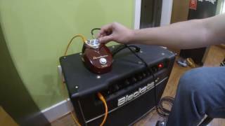 Modded Danelectro Fab Tone Pedal Demo [upl. by Vanthe]