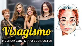 VISAGISMO CORTE DE CABELO IDEAL PARA CADA FORMATO DE ROSTO [upl. by Esilehs99]