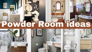 200 Modern Powder Room Designs and Decorating Ideas For Your Trendy Half Bathroom [upl. by Guthrie22]